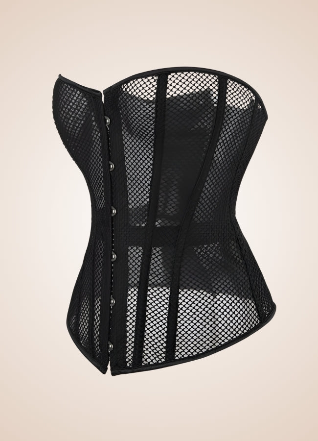 Black Pirate Steampunk Bustier - Steampunk Australia
