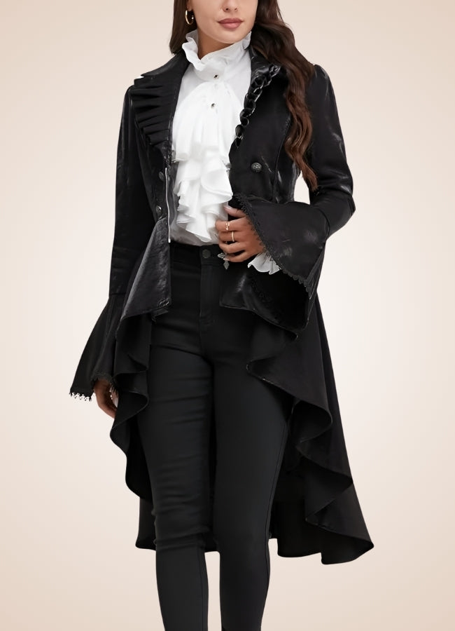 Classic Victorian Steampunk Women's Coat - Steampunk Australia