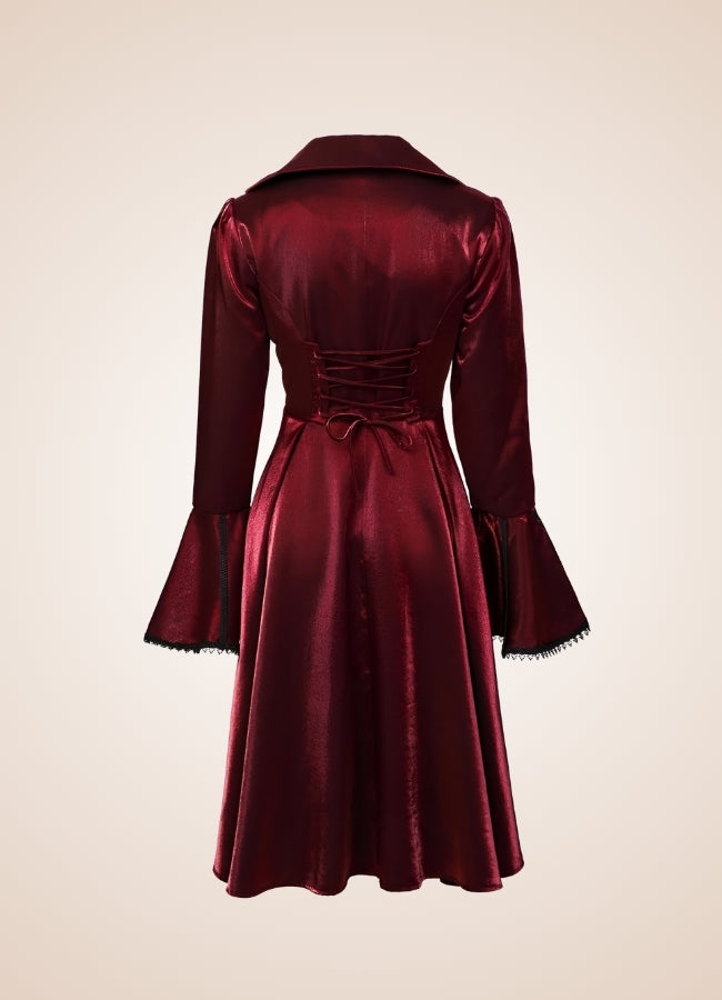 Classic Victorian Steampunk Women's Coat - Steampunk Australia