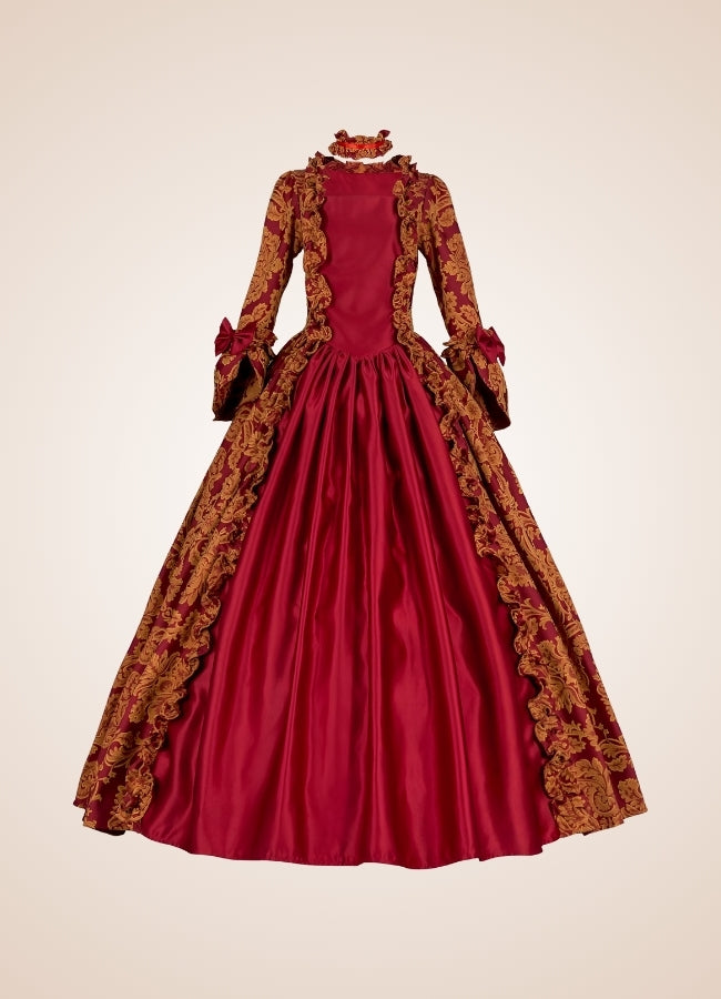 Renaissance Era Victorian Long Dress - Steampunk Australia
