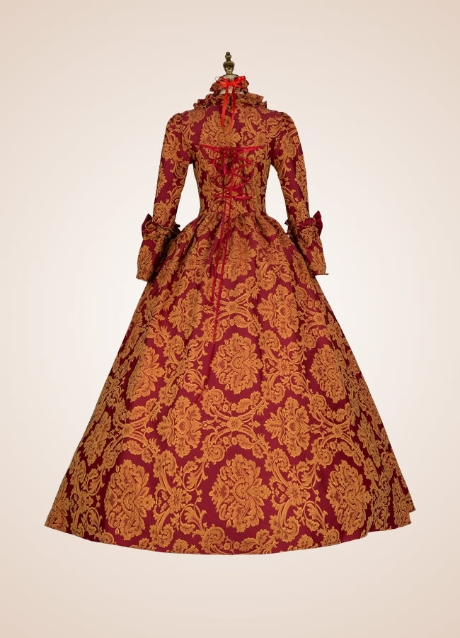 Renaissance Era Victorian Long Dress - Steampunk Australia