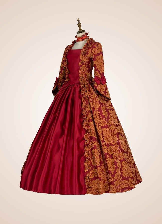 Renaissance Era Victorian Long Dress - Steampunk Australia