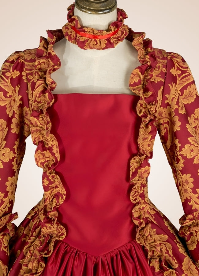 Renaissance Era Victorian Long Dress - Steampunk Australia