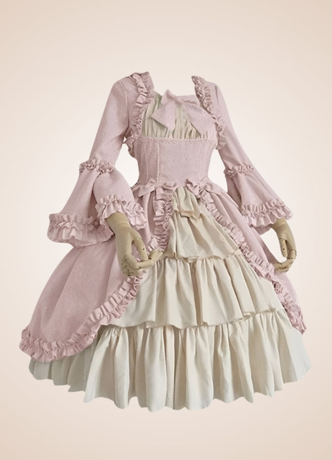 Vintage Victorian Ruffled Steampunk Dress - Steampunk Australia