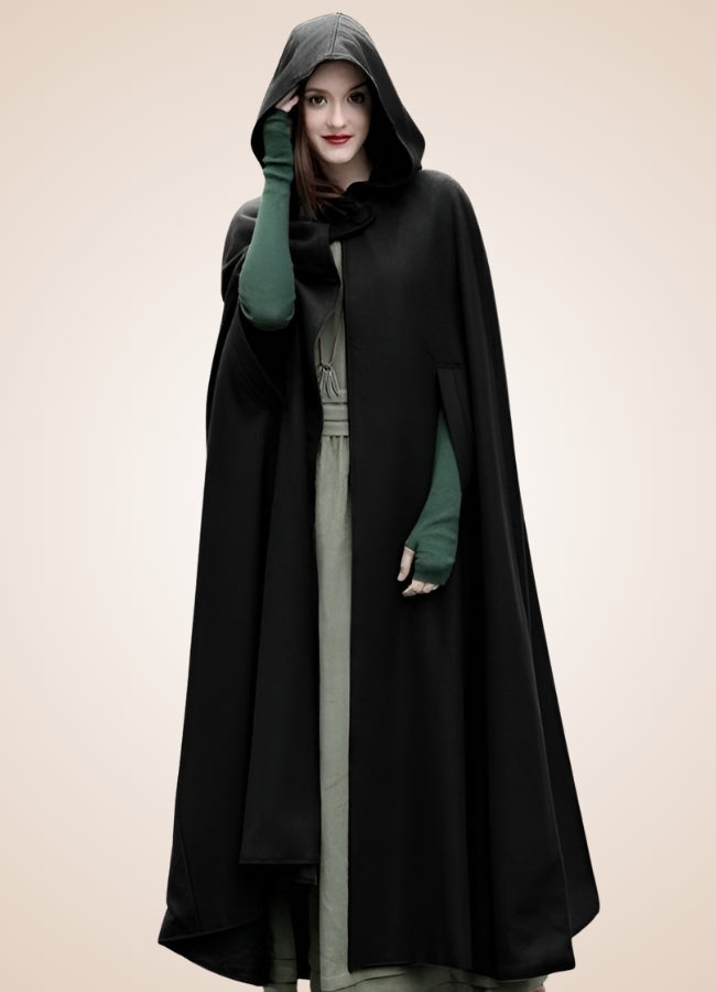 Women's Gothic Victorian Hooded Cape - Steampunk Australia