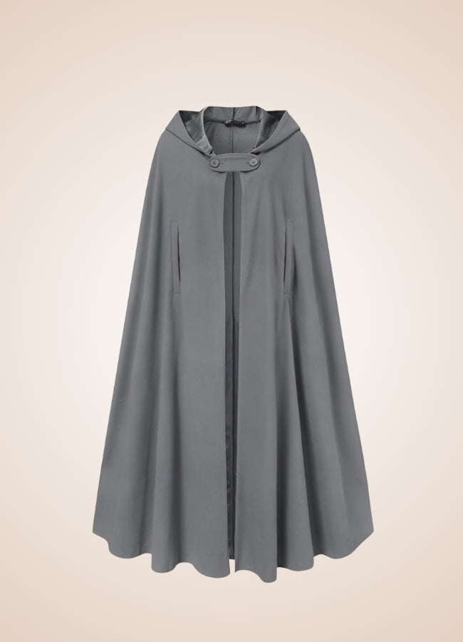 Women's Gothic Victorian Hooded Cape - Steampunk Australia