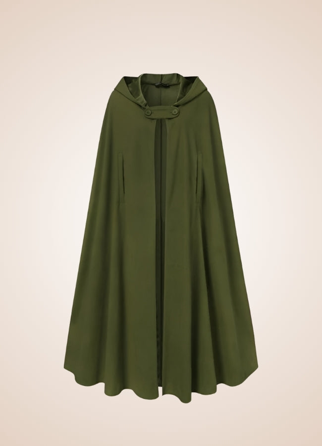 Women's Gothic Victorian Hooded Cape - Steampunk Australia