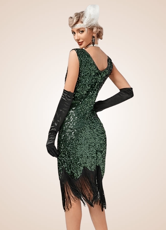 Women's Steampunk Sequin Dress - Steampunk Australia