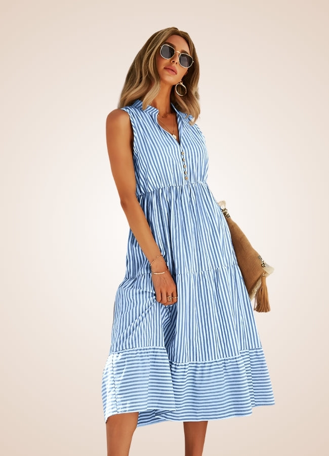 Women's Sleeveless Summer Dress - Steampunk Australia